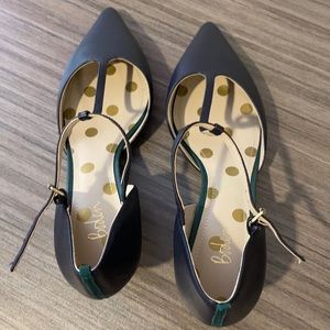 Boden Claudia kitten heels, navy, never worn